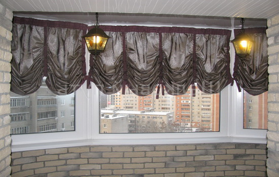 шторы на балкон