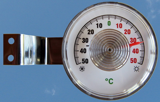 Термометр уличный на окно